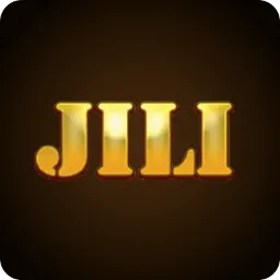 โลโก้ JILI ตัวอย่างที่เห็นในหมวดนี้ โลโก้ตัวอักษร JILI สีทองบนพื้นดำ