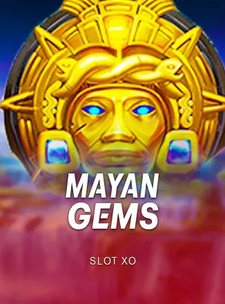ปกเกม Mayan Gems ภาพประกอบบทความ ปกเกมหน้ากากมายันสีทอง
