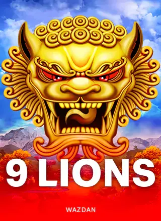 ปกเกม 9 Lions ตัวอย่างที่เห็นในหมวดนี้ ปกเกมหัวสิงโตทองพื้นแดง